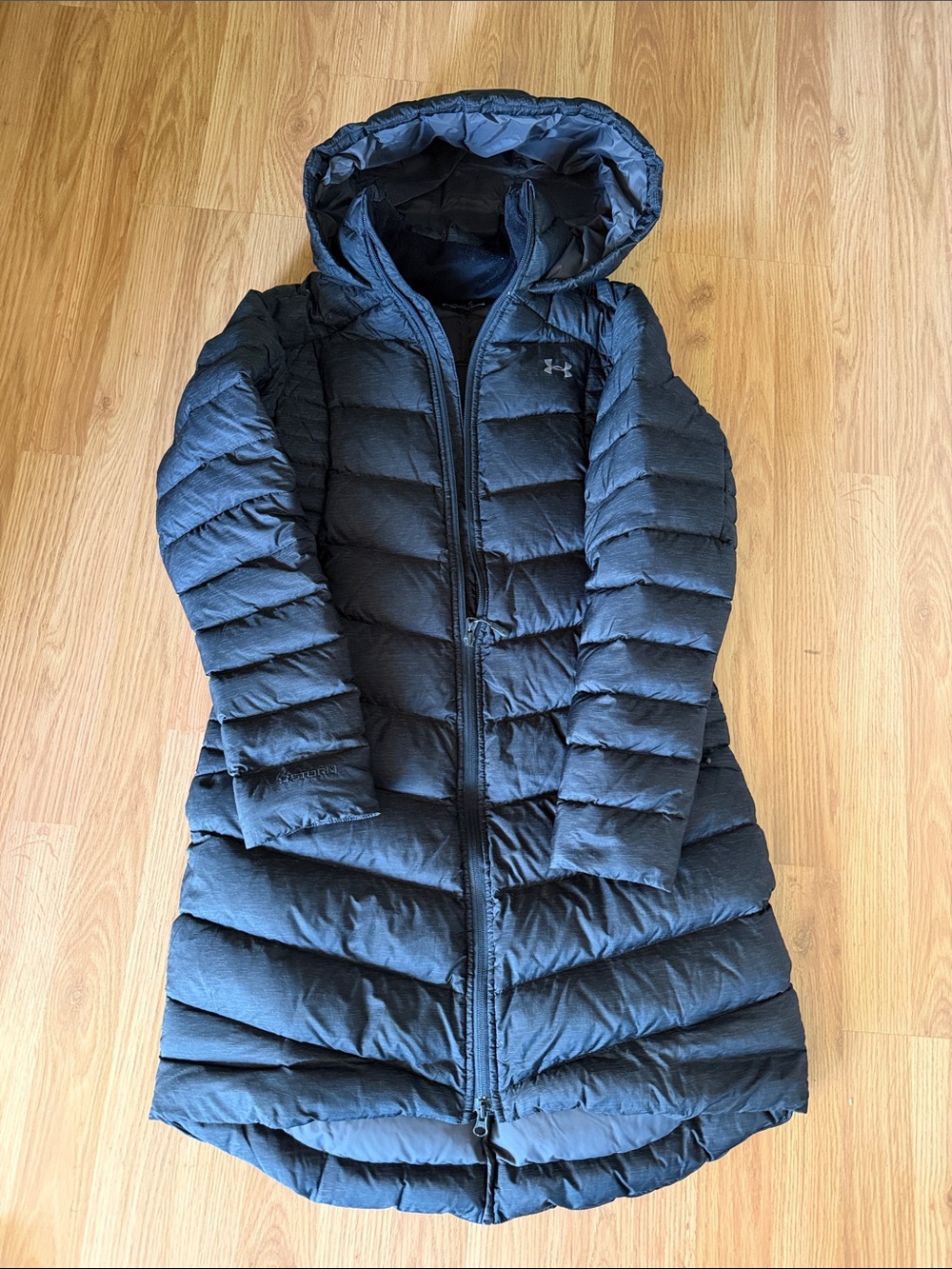 Under armour long puffer jacket